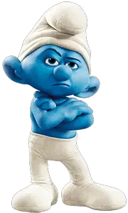 smurf woman